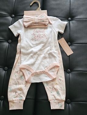 Chickpea Baby Girl 6 To 9 Months Outfit New